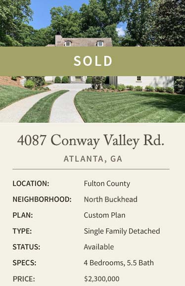 intown 4087 conway valley 2300000bsold