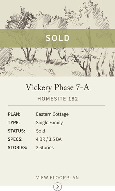 vickery homesite 182