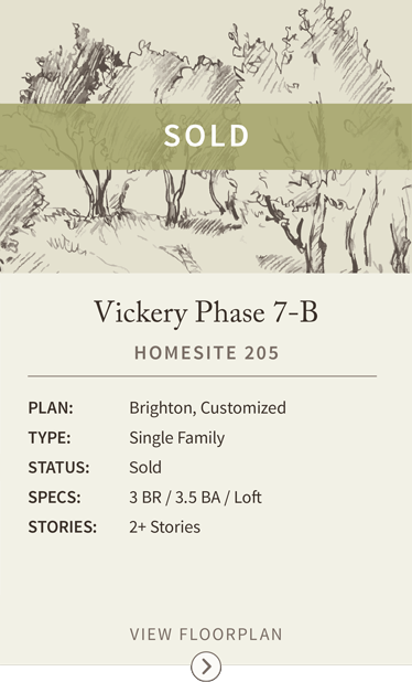vickery homesite 205