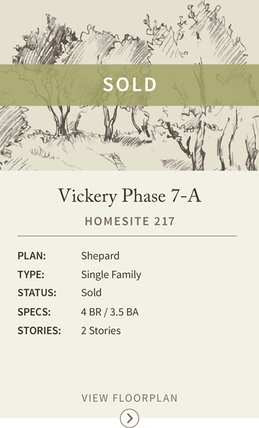vickery homesite 217