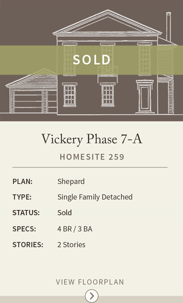 vickery homesite 259